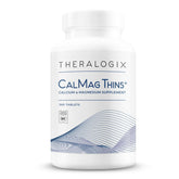 Theralogix CalMag Thins – Bouteille fin prête pour une prise quotidienne pratique.