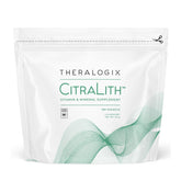 La bouteille Theralogix Citralith prête à être utilisée pour un apport nutritionnel quotidien.