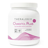 Theralogix Ovasitol Plus – bouteille montrant la formulation, soutien potentiel du métabolisme