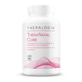 Theralogix TheraNatal Core : bouteille de comprimés, routine préconceptionnelle.