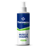 Theraworx Relief spray 210 ml: application facile pour les crampes musculaires.