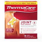 ThermaCare bandes chauffantes adhésives appliquées pour soulager articulation et muscle