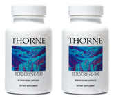 THORNE BERBERINE-500 pack de deux bouteilles, routine quotidienne pratique.