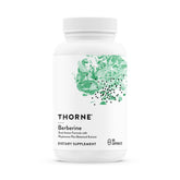 THORNE Berberine – Bouteille double action montrant la présentation et le format pratique.
