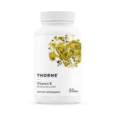 THORNE vitamine K1 et K2, boîte de tablettes – soutien potentiel des os