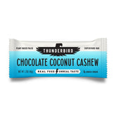 Thunderbird Bars énergie-snack chocolat coco noix : boost énergétique durable avant l'effort.