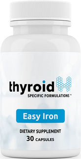 Easy Iron capsule prise quotidienne, douceur pour l'estomac et énergie.
