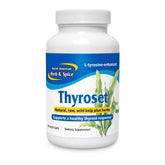 Thyroset: capsules-kelp-sauvage montrant le pot pour l apport en iode naturel