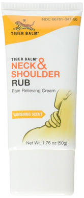 Tiger Balm soin cou et épaules : massage relaxant pour les tensions quotidiennes.