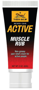 Tiger Balm Muscle Rub pour l'application avant entrainement, préparation efficace des muscles