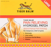 Tiger Balm Pansement Dos Grand – emballage pratique du lot de 3 paquets.