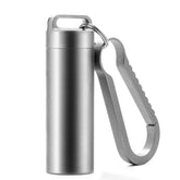 TISUR étui pilules portable en titane — aperçu élégant et léger pour vos déplacements.