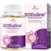 Capsules sculptantes Tiyuoklop SODuline avec melon français pour peau lisse.