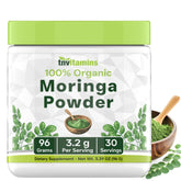 tnvitamins Moringa poudre-feuille : énergie naturelle grâce à une poudre pure