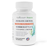 TODICAMP SORBOLIT – bouteille montrant le complément pour détox du côlon et bien-être digestif.