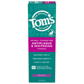 Tom s of Maine antiplaque fenouil, tube prête à l emploi et haleine fraîche