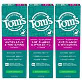 Tom's of Maine dentifrice menthe poivrée en tube pour fraîcheur durable