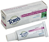 Tom's of Maine pâte antiplaque format voyage menthe poivrée, fraîcheur pratique en déplacement