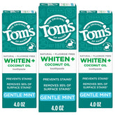 Tom’s of Maine Whiten Plus – tube dentifrice menthe douce pour un brossage rafraîchissant