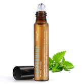 Tomsem rouleau huile menthe pure: soulage tension et rafraîchit le cuir chevelu.