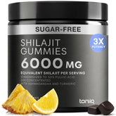 Toniiq Shilajit Gommes - bouteille montrant l'énergie potentielle.
