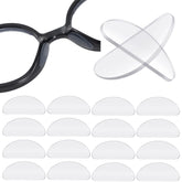 TOODOO pads nez adhesifs transparents offrant confort et maintien pour lunettes.