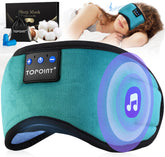 TOPOINT masque-sommeil avec écouteurs Bluetooth 5.4 pour musique et appels