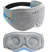 TOPOINT masque-sommeil avec écouteurs Bluetooth pour une écoute claire et sans lumière gênante