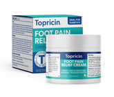 Topricin Crème Pieds – relief potentiel des douleurs et hydratation durable.