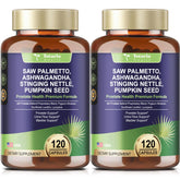 Totaria 2-pack palmier-nain – deux bouteilles visibles pour une utilisation pratique.