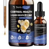 Totaria gouttes cortisol – bouteille d'équilibre hormonal et bien-être quotidien.