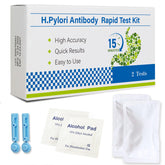 Kit Touyeet H pylori ensemble de 2 tests pour usage domestique, prêt à l'emploi