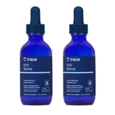 Trace Minerals Bore Ionique: flacon liquide montrant la présentation et le soutien des os et des muscles.