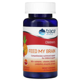 Trace Minerals Feed My Brain – boîte Fruit Punch, soutien possible de la concentration chez les enfants