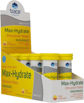 Trace Minerals Max-Hydrate Endurance : tablette qui se dissolve pour hydratation rapide