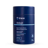 Trace Minerals Miel Shilajit - Emballage clair montrant le produit et ses minéraux
