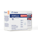 Trace Minerals ZeroLyte sachet-dose saveur pasteque salee, pratique en déplacement.