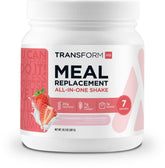 TransformHQ poudre remplacement repas, flacon 7 portions pratique pour repas rapide
