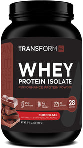 TransformHQ protéine isolée en bouteille, pratique après l'entraînement