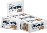 Barres Protein+ Transparent Labs emballage, snack pratique pour les déplacements.