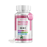 Trawecual – bouteille de capsules ménopause, potentiel soulagement des bouffées de chaleur.
