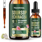 Trawecual corossol drops bouteille, soutient immunitaire potentiel au quotidien.