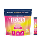 TREVI Electrolytes Sans Sucre en poudre citronnade-rose pour hydratation pratique et quotidienne