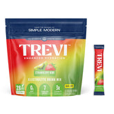 TREVI électrolytes sans sucre, sachets Fraise Kiwi, hydratation pratique