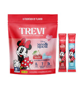 TREVI Electrolytes sans sucre, sachet barbe à papa, hydratation savoureuse sans calories.