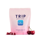 Gomme TRIP à l’ashwagandha goût cerise avec texture moelleuse idéale pour une pause gourmande.