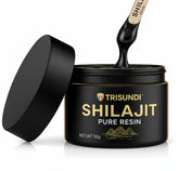 Trisundi résine Shilajit Himalayenne 50 g, énergie durable et vitalité.