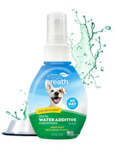 TropiClean: bouteille additif dentaire pour chien, haleine plus fraîche.