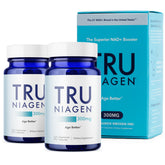 Tru Niagen, bouteille NAD-boost, soutient l'énergie cellulaire au quotidien.