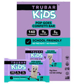 TRUBAR Pop Goes Confetti pour enfants, barre protéinée colorée et énergétique.